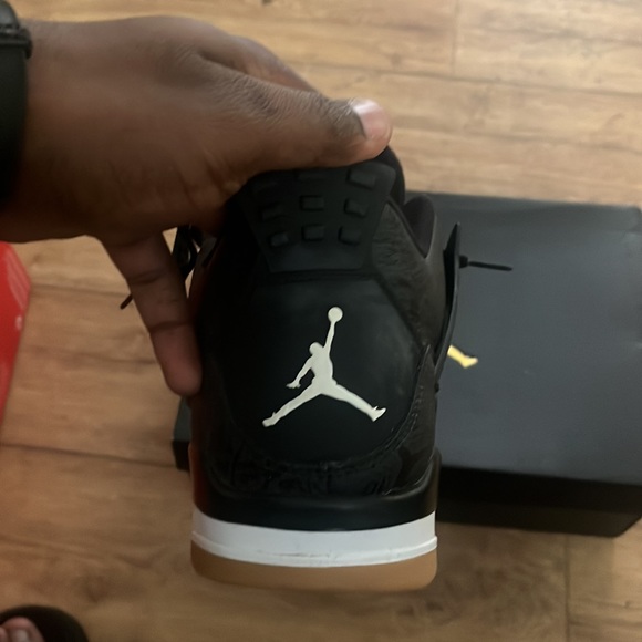 Jordan 4 laser black - Picture 2 of 6